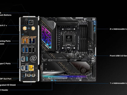 ASRock AMD X870E Taichi Ryzen