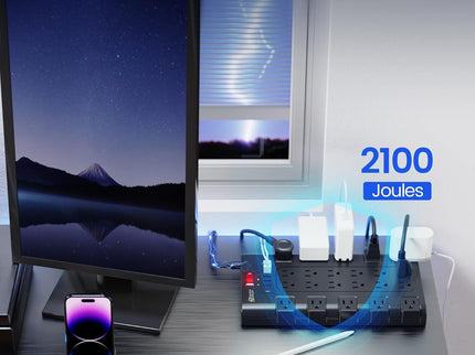 Power Strip, SUPERDANNY Surge Protector