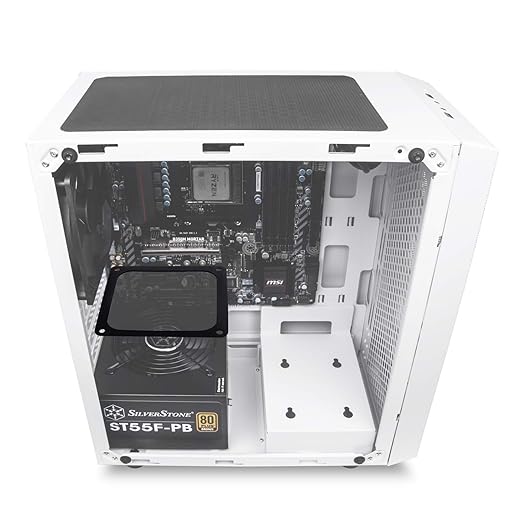 SilverStone FF143 140mm Magnetic Fan Filter – Black