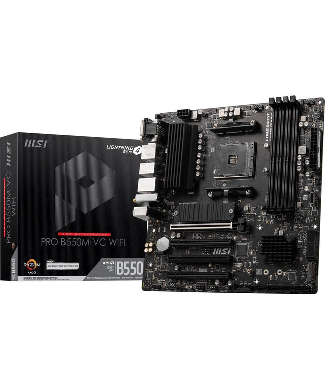 MSI PRO B550M-VC WiFi ProSeries Motherboard