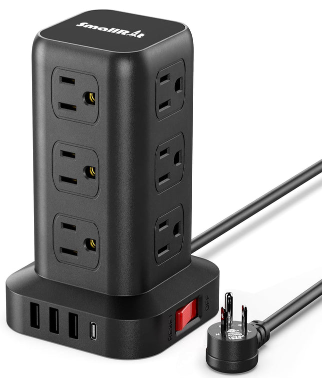 Extension Cord with Multiple Outlets, Surge Protector Power Strip
