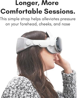 Macally Apple Vision Pro Head Strap – Comfortable