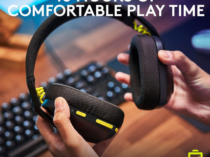 Logitech G435 Wireless Gaming Headset – Black