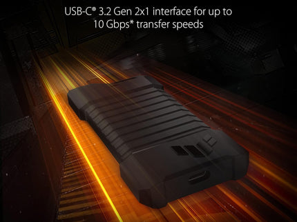 ASUS TUF Gaming A1 External M.2 NVMe SATA PCIe SSD Enclosure - USB-C