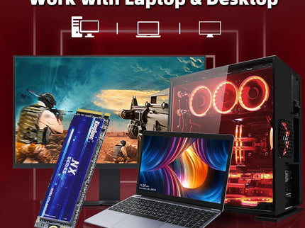 KingSpec NX Series 1TB Gen3x4 NVMe M.2 SSD