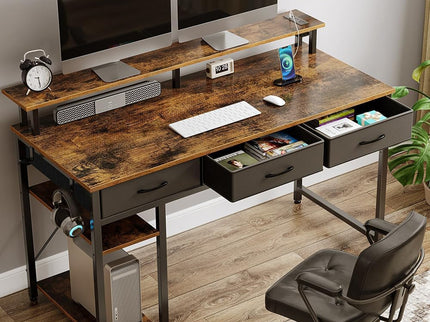 Rolanstar 47" Computer Desk with Power Outlets