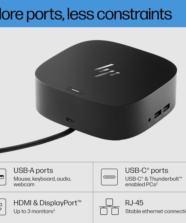 HP USB-C Dock G5-11-in-1 Adapter