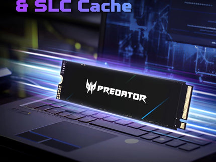 Predator GM7 2TB SSD: M.2 2280 PCIe Gen 4 x4 NVMe 2.0