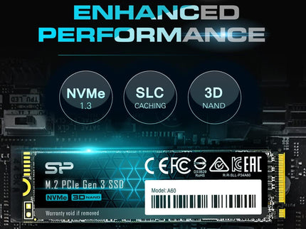 Silicon Power 1TB - NVMe M.2 PCIe Gen3x4 2280 SSD (SP001TBP34A60M28)