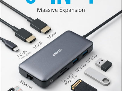 Anker Laptop Docking Station Dual Monitor