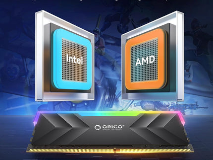 ORICO Raceline Neon DDR5 RGB RAM 32GB