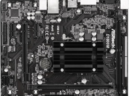 ASRock Motherboard Micro ATX DDR3 1066 NA D1800M