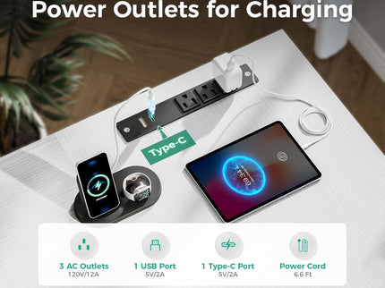 Coleshome L-Shaped Desk