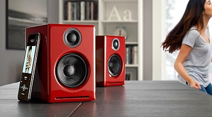 Audioengine A2+ 60W 24-Bit Bluetooth Desktop Speakers