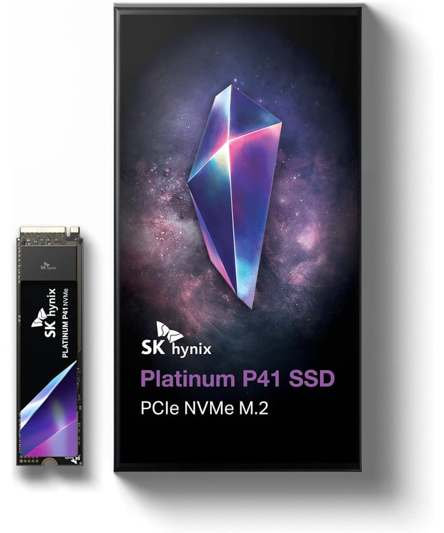SK hynix Platinum P41 1TB PCIe NVMe Gen4 M.2 2280 Internal Gaming SSD