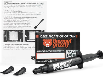 Thermal Grizzly Hydronaut – 7.8g/3ml High-Performance Thermal Paste