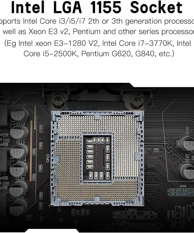 MACHINIST H61 LGA 1155 (Intel 2th/3th Gen) Gaming Motherboard