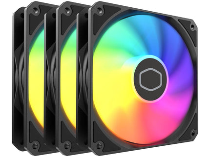 Cooler Master MF120 Lite 120mm 3-Pack Case Fans – aRGB