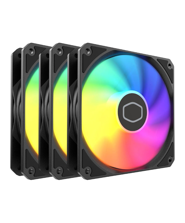 Cooler Master MF120 Lite 120mm 3-Pack Case Fans – aRGB
