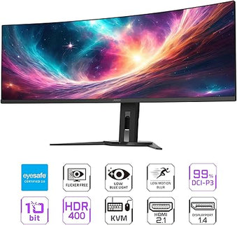 GIGABYTE AORUS CO49DQ 49" QD-OLED Super Ultrawide Gaming Monitor