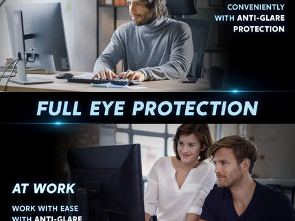 2-Pack 27" Removable Anti-Glare Blue Light Screen Protector