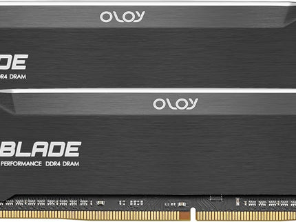 OLOy DDR4 RAM 16GB (2x8GB) Black Hairline Blade