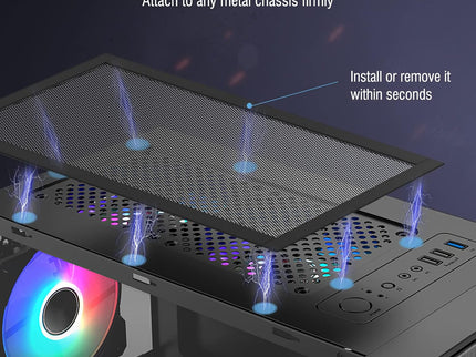 MoKo 400x300mm Magnetic PC Dust Filter