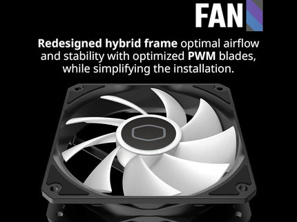 Cooler Master MF120 Lite 120mm 3-Pack Case Fans – aRGB