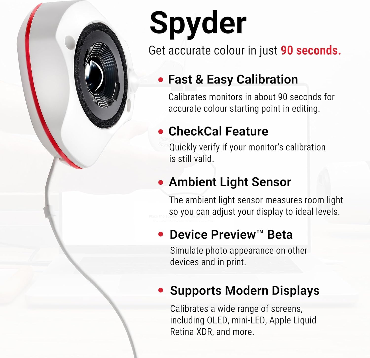 Datacolor Spyder Celebration Kit – Includes Spyder, Cube & Checkr 24 for Complete Photo Color Management