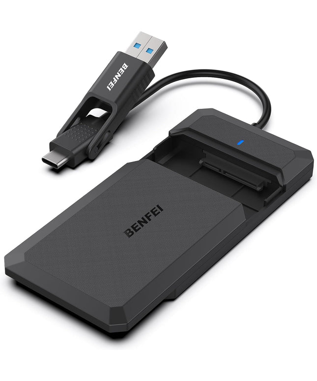 BENFEI 2.5 Inch SATA to USB Tool Free External Hard Drive Enclosure