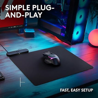 Logitech G POWERPLAY 2 – Wireless Charging Gaming Mouse Pad