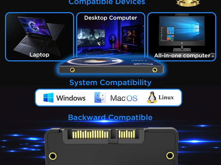FX815 2TB SSD, 2.5" SATA SSD, Internal Solid State Drive