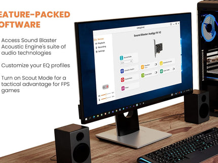 Creative - Sound Blaster Audigy FX V2 Sound Card