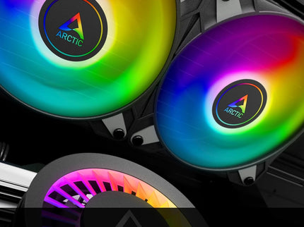 ARCTIC Liquid Freezer III 240 A-RGB AIO CPU Liquid Cooler – PWM Pump, 200–2000 RPM Fans, AM4/AM5 & LGA1851/1700 – Black