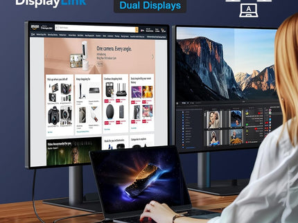 WAVLINK Pro Dual 4K@60Hz Universal Docking Station