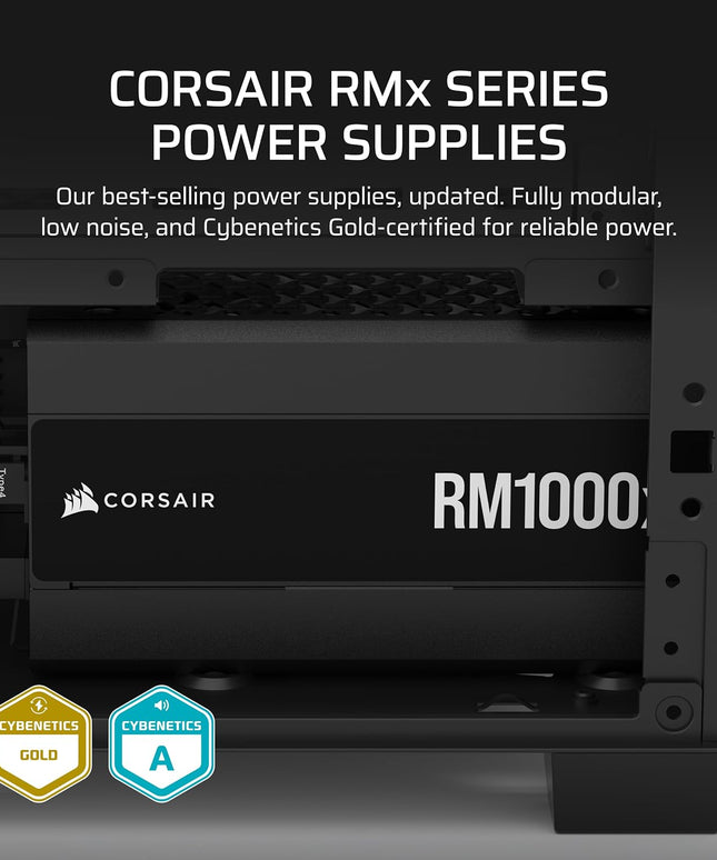 CORSAIR RM1000x Fully Modular Low-Noise ATX Power Supply