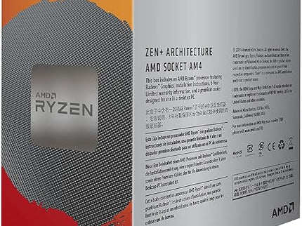 AMD Ryzen 3 3200G 4-core unlocked desktop processor