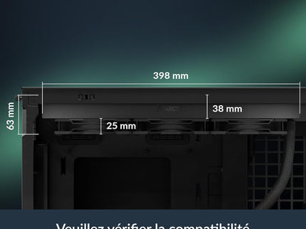 ARCTIC Liquid Freezer III Pro 360 A-RGB AIO CPU Liquid Cooler – 120mm Fans