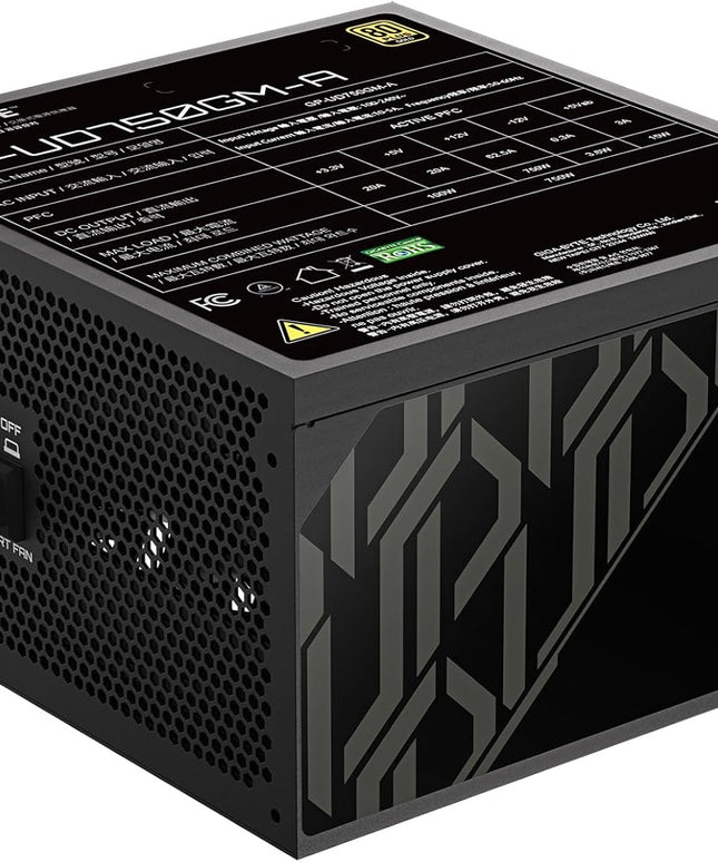GIGABYTE 750W PSU - 80 Plus Gold Certified