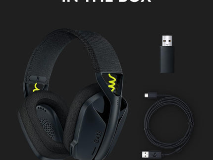 Logitech G435 Wireless Gaming Headset – Black