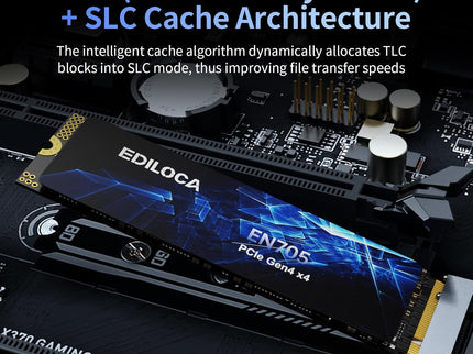 2TB SSD NVMe M.2 2280 PCIe Gen4 x4 Internal Solid State Drive