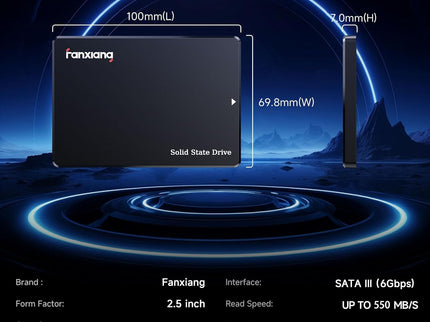 256GB SATA SSD 2.5'' SSD SATA III