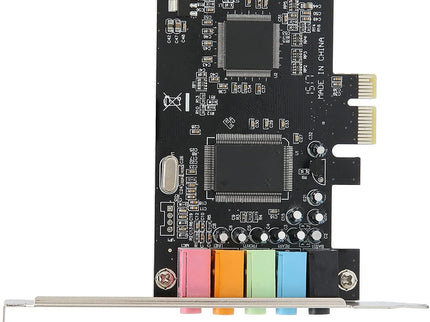 PUSOKEI PCIE Sound Card, 6channel Stereo Desktop Sound Card