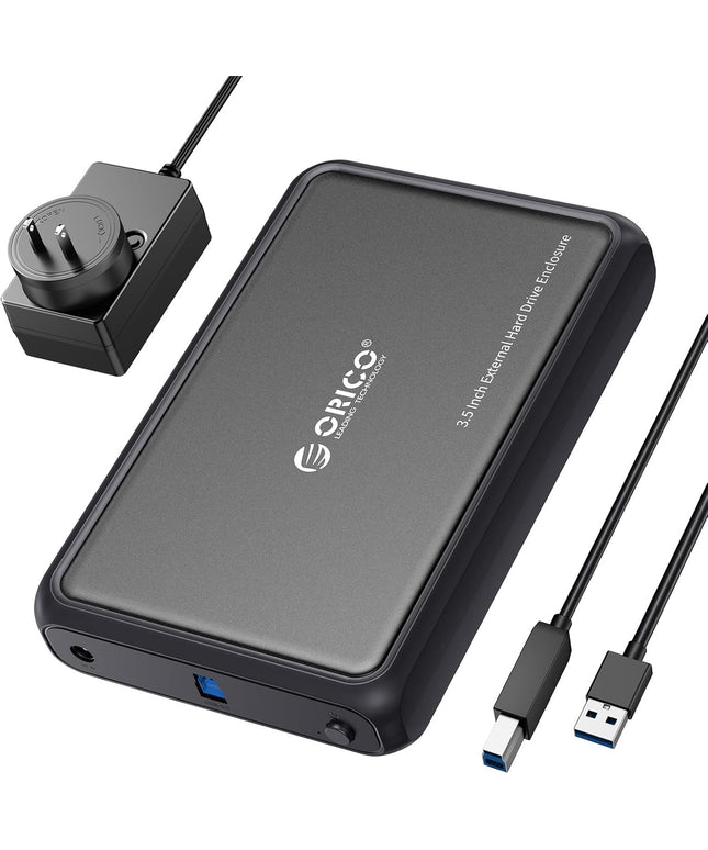 ORICO External Hard Drive Enclosure for 3.5 2.5 Inch SATA SSD HDD