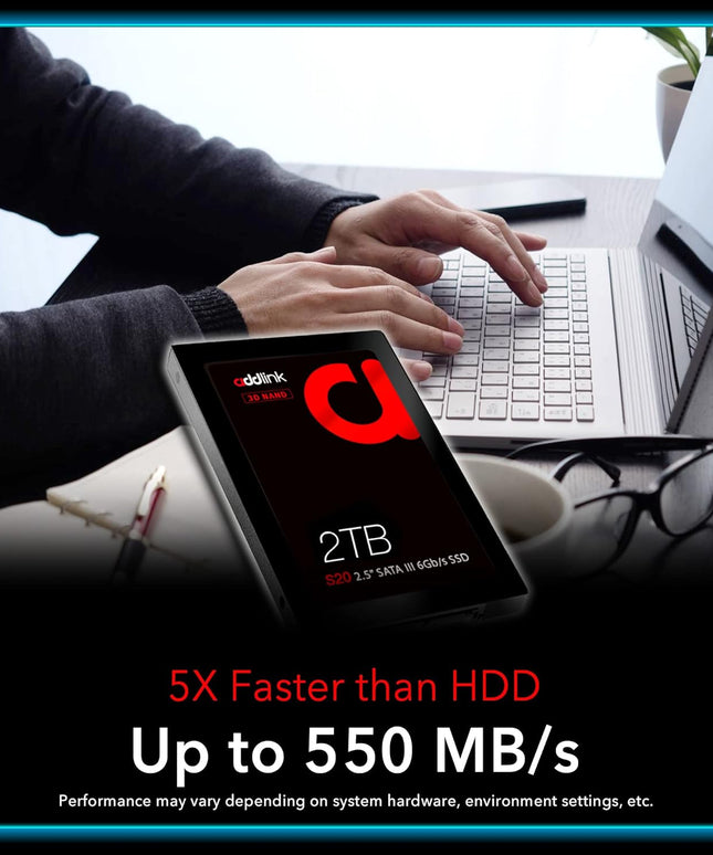 Addlink S20 2TB PS4 Compatible SATA III 2.5
