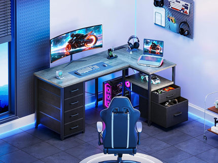 Coleshome L-Shaped Desk