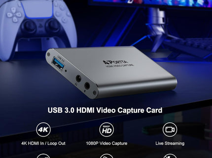 Portta HDMI Video Capture Card