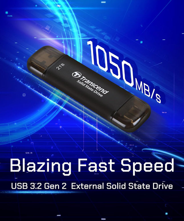 Transcend 256GB External SSD