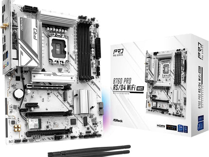 ASRock B760 Pro RSD4 WiFi White ATX Motherboard