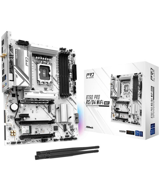 ASRock B760 Pro RSD4 WiFi White ATX Motherboard